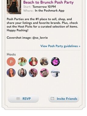 Maternity Posh Party Host
